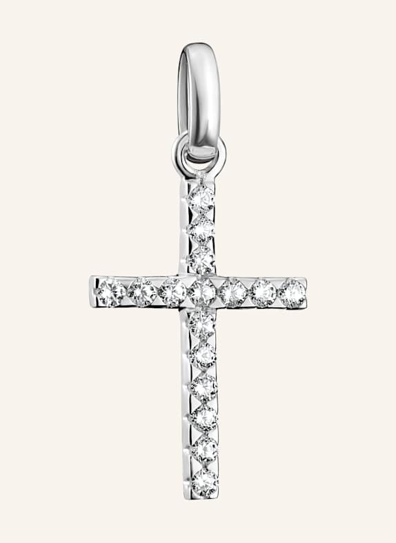 THOMAS SABO Charm-Anhänger SILBER/ WEISS