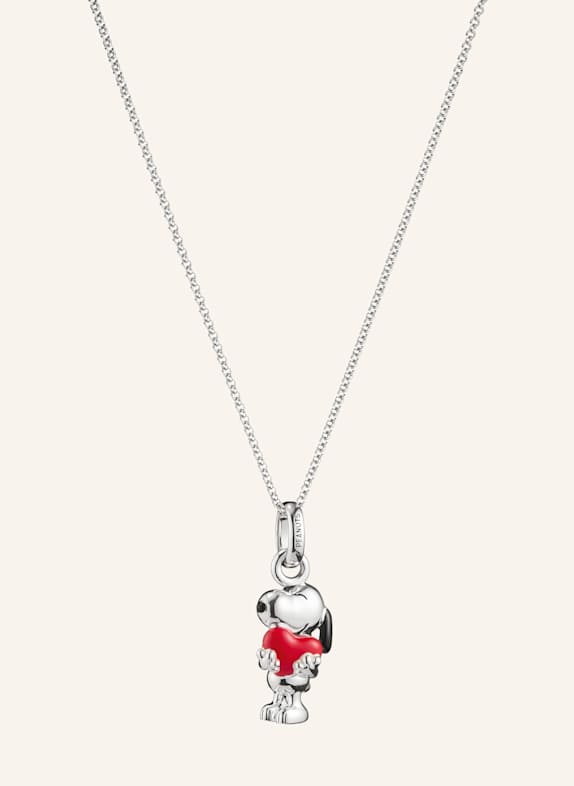 THOMAS SABO Kette SILBER/ SCHWARZ/ ROT