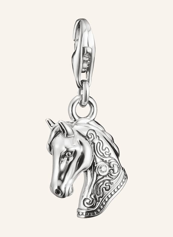 THOMAS SABO Charm-Anhänger SILBER/ WEISS