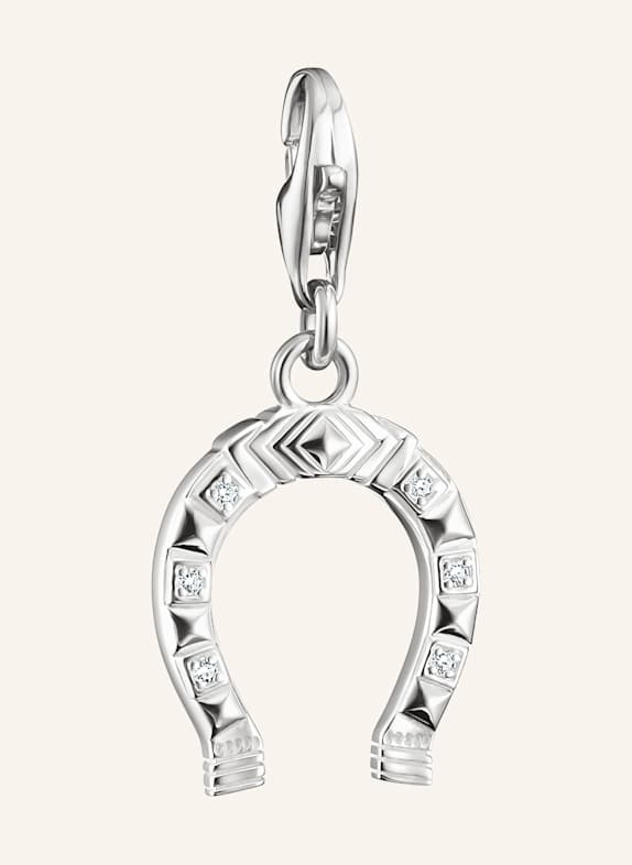 THOMAS SABO Charm-Anhänger SILBER/ WEISS