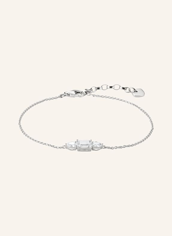 THOMAS SABO Armband SILBER/ WEISS