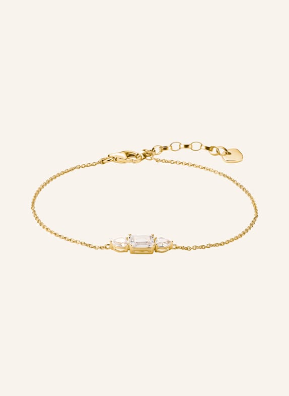 THOMAS SABO Armband GOLD/ WEISS