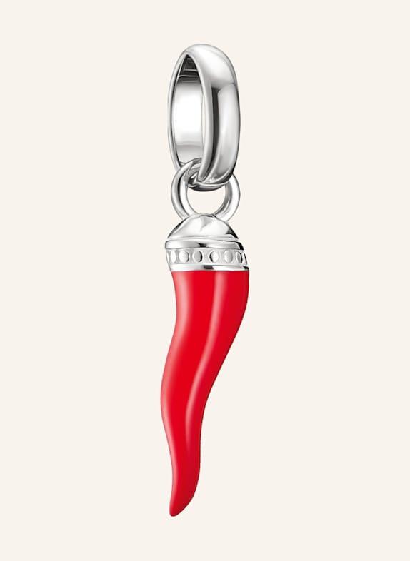 THOMAS SABO Charm-Anhänger SILBER/ ROT