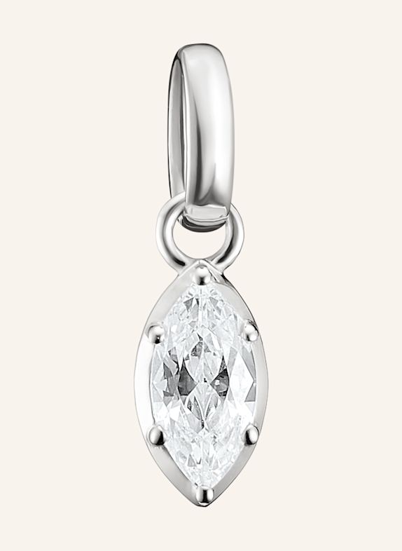 THOMAS SABO Charm-Anhänger SILBER / WEISS