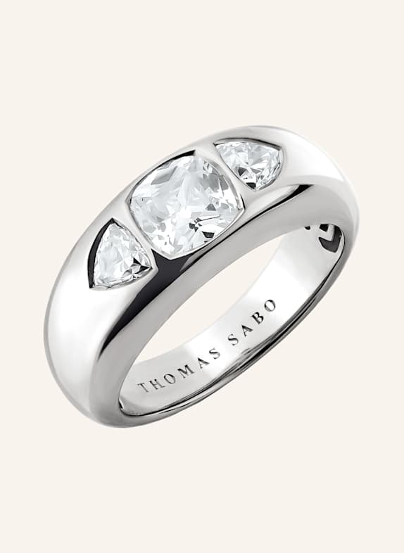 THOMAS SABO Ring SILBER/ WEISS