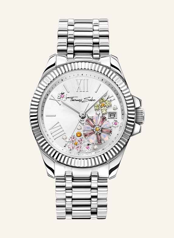 THOMAS SABO Damenuhr SILBER