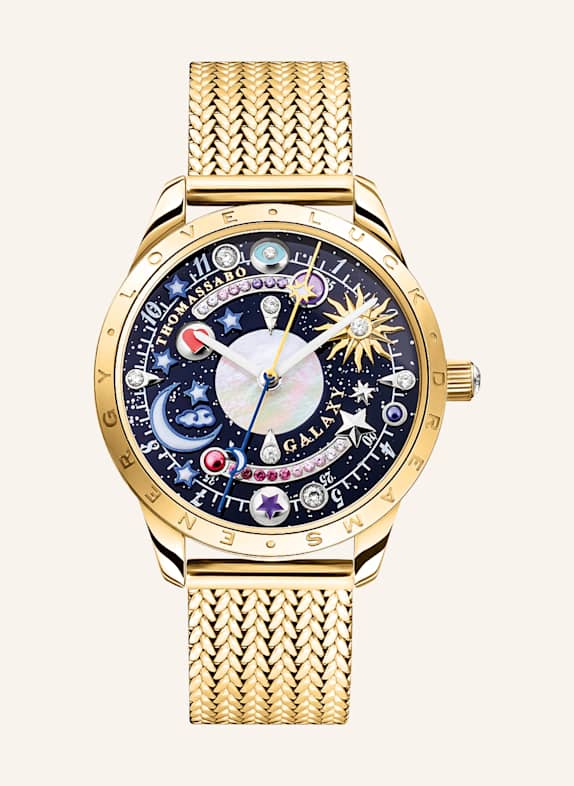 THOMAS SABO Uhr GOLD/ BLAU