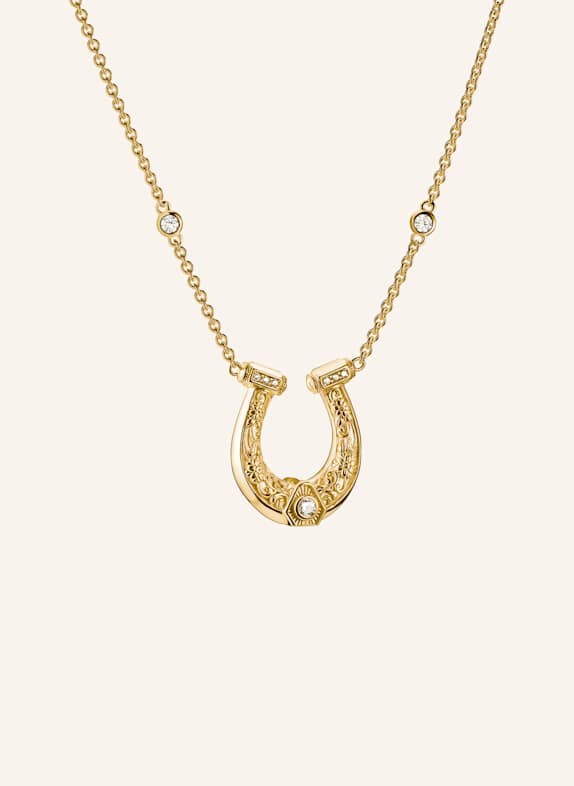 THOMAS SABO Kette GOLD/ WEISS