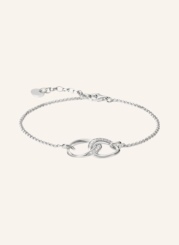 THOMAS SABO Armband SILBER/ WEISS