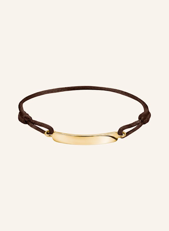 THOMAS SABO Armband GOLD/ BRAUN