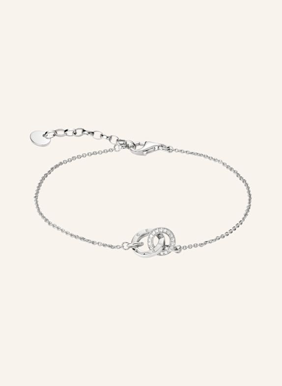 THOMAS SABO Armband SILBER/ WEISS
