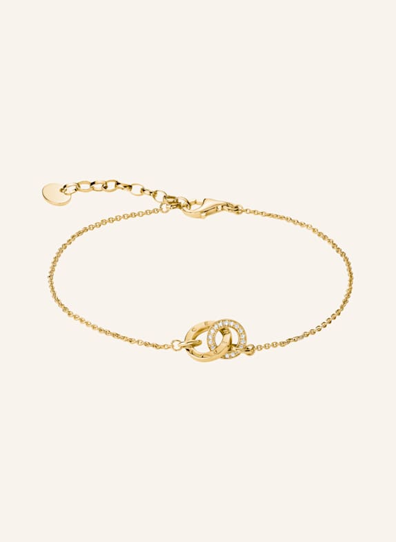 THOMAS SABO Armband GOLD/ WEISS