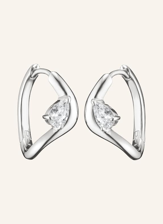 THOMAS SABO Creolen SILBER/ WEISS