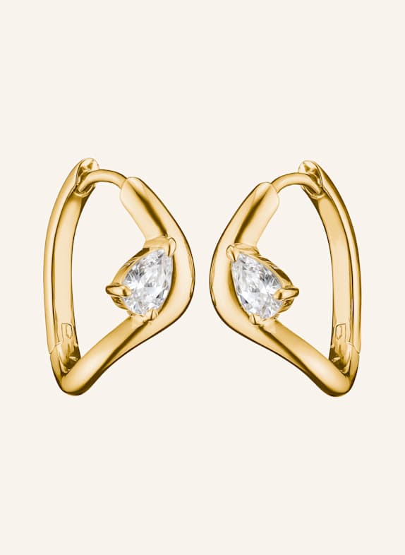 THOMAS SABO Creolen GOLD/ WEISS