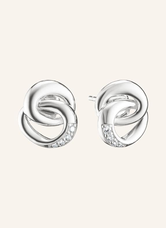 THOMAS SABO Ohrstecker SILBER/ WEISS