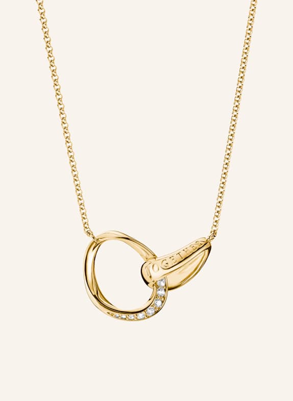 THOMAS SABO Kette GOLD/ WEISS