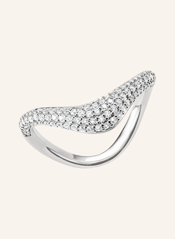 THOMAS SABO Ring SILBER/ WEISS