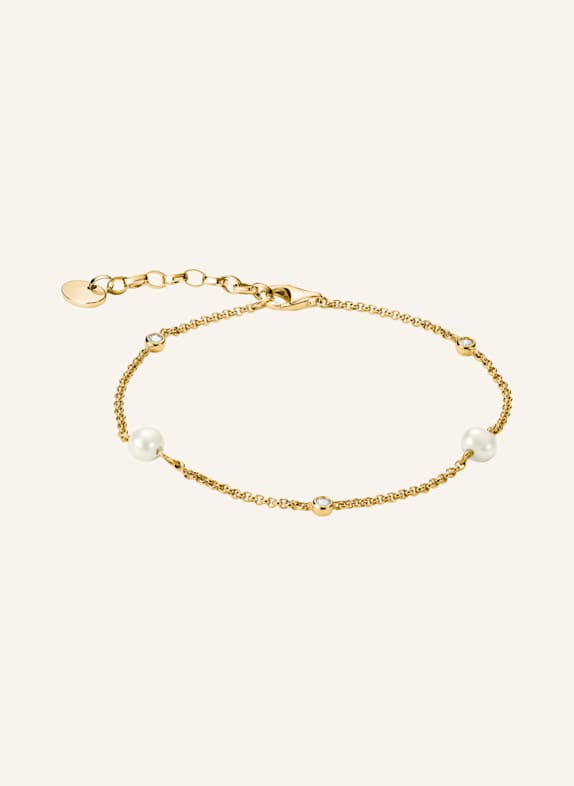 THOMAS SABO Armband GOLD/ WEISS