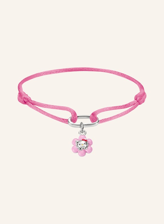 THOMAS SABO Armband SILBER/ SCHWARZ/ ROT/ PINK/ GELB