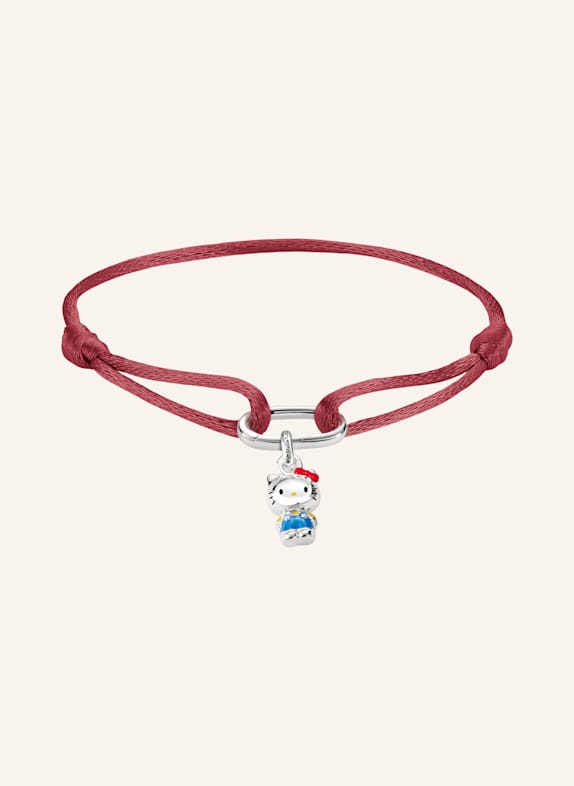 THOMAS SABO Armband SILBER/ SCHWARZ/ ROT/ PINK/ GELB/ BLAU