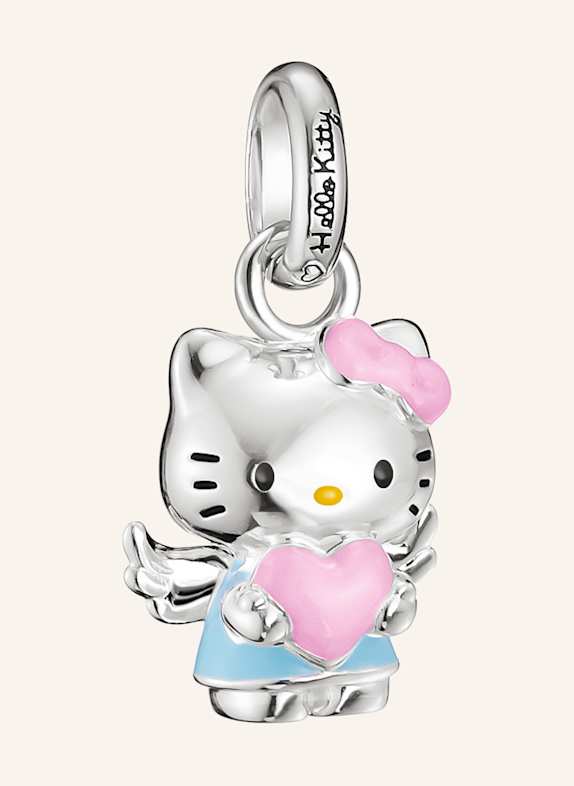 THOMAS SABO Charm-Anhänger SILBER/ SCHWARZ/ PINK/ GELB/ HELLBLAU