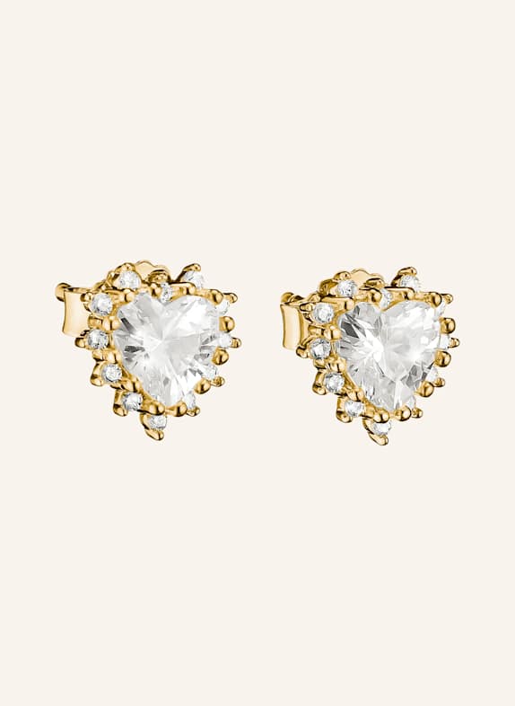 THOMAS SABO Ohrstecker GOLD/ WEISS