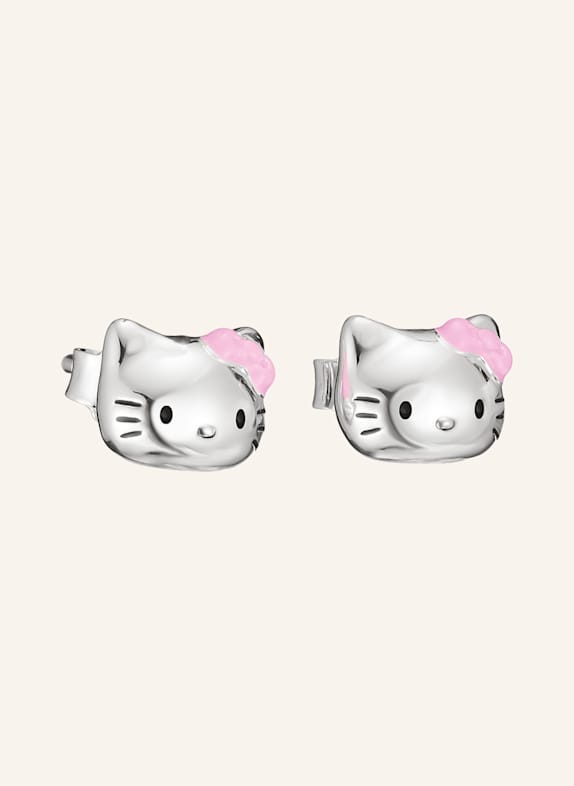 THOMAS SABO Ohrstecker SILBER/ SCHWARZ/ PINK