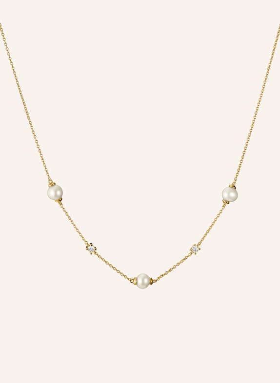 THOMAS SABO Kette GOLD/ WEISS