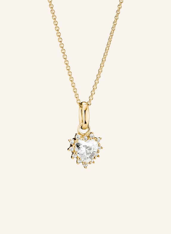 THOMAS SABO Kette GOLD/ WEISS