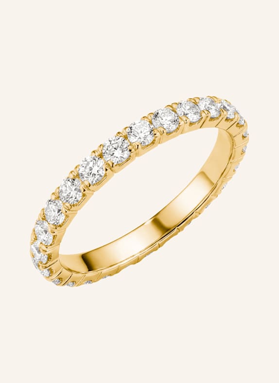 THOMAS SABO Ring GOLD/ WEISS