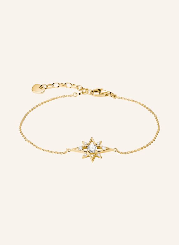 THOMAS SABO Armband GOLD / WEISS