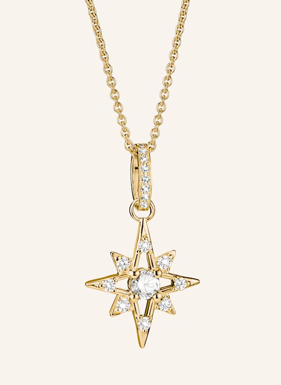 THOMAS SABO Kette GOLD / WEISS
