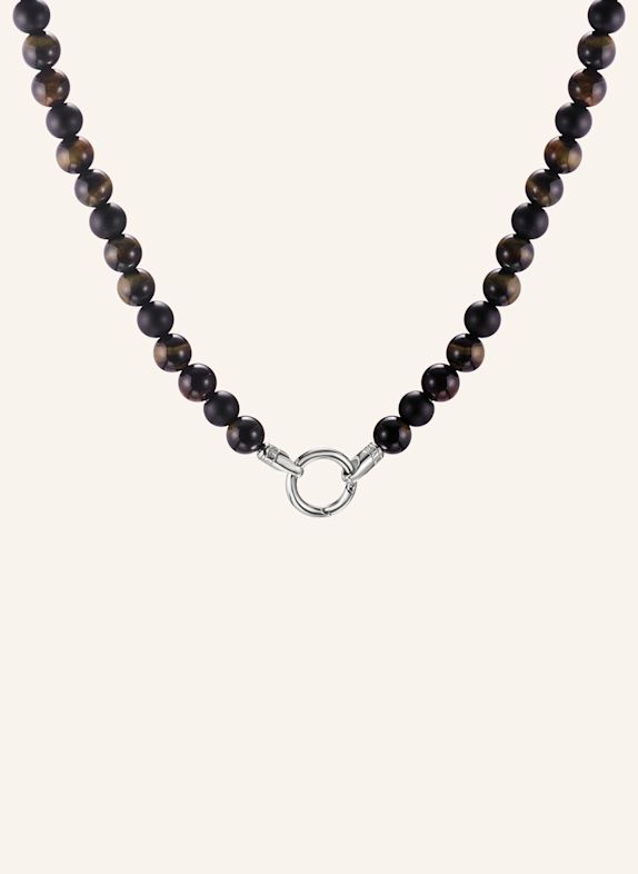 THOMAS SABO Kette GRAU / SCHWARZ
