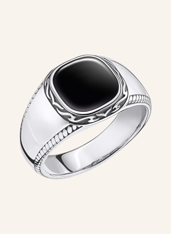 THOMAS SABO Ring SILBER/ SCHWARZ