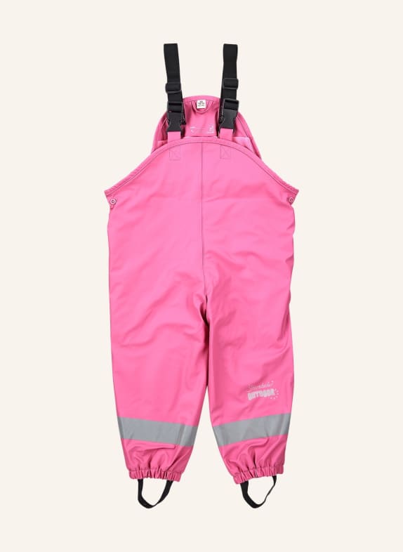 Sterntaler Regenträgerhose gefüttert ROSA