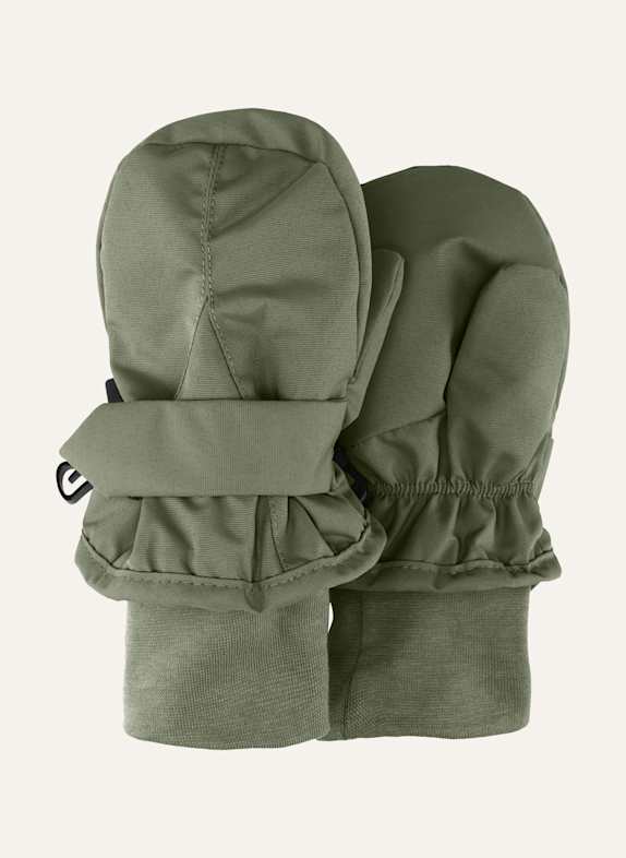 Sterntaler Fäustlinge Rips DUNKELGRÜN