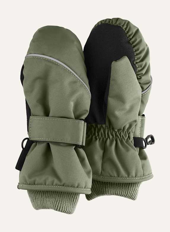 Sterntaler Fäustlinge Rips DUNKELGRÜN