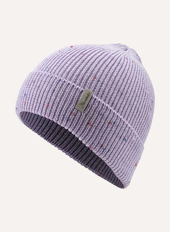 Sterntaler Strickmütze Sprenkel LILA