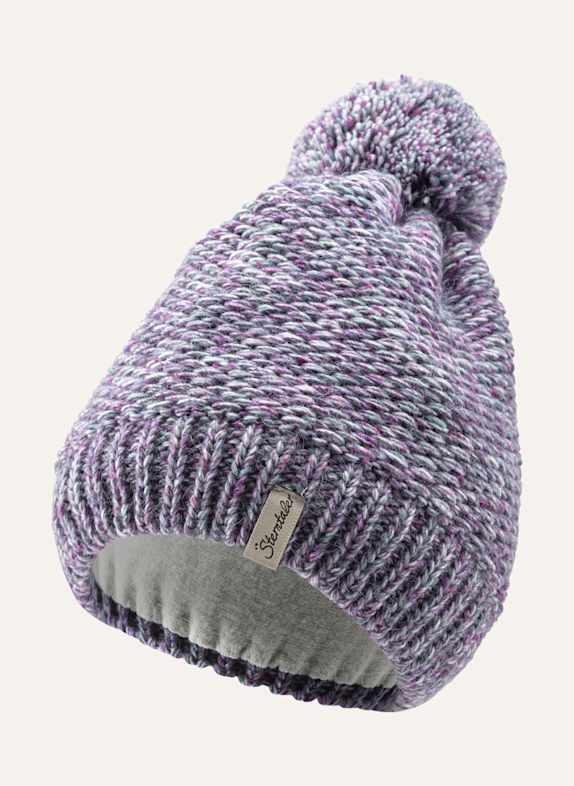 Sterntaler Strickmütze Multicolor LILA