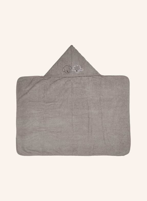 Sterntaler Kapuzenbadetuch 100x70 BAUERNHOF BEIGE