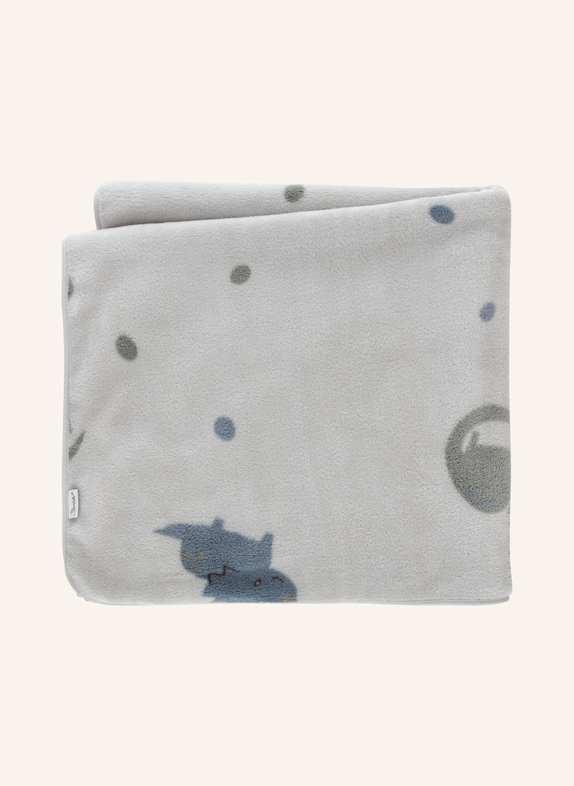 Sterntaler Babydecke DINO Rexi HELLBLAU
