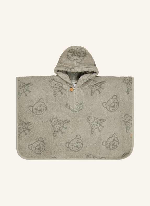 Sterntaler Badeponcho LÖWE Leo GRAU