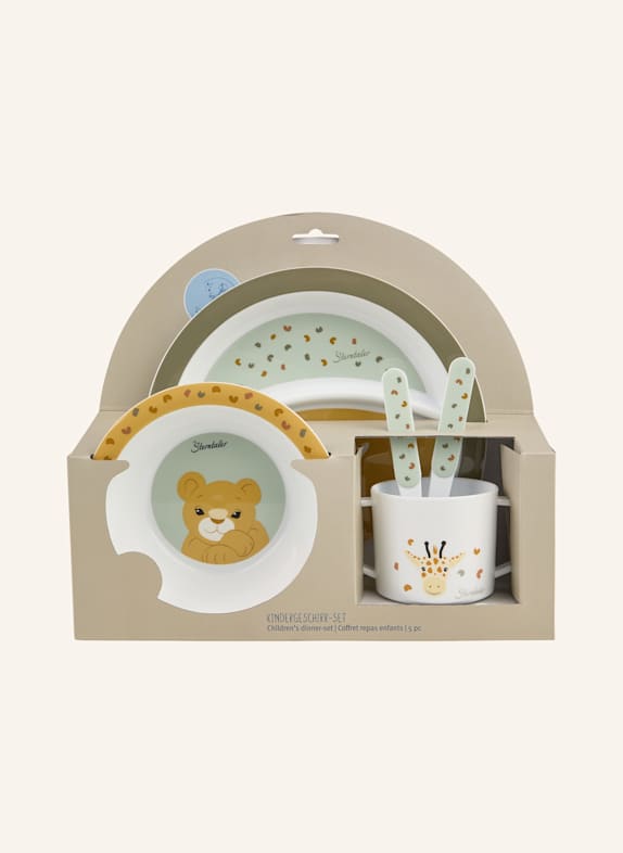 Sterntaler Geschirrset Safari GRÜN