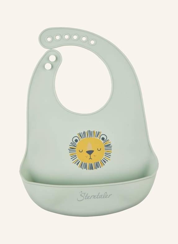 Sterntaler Silikon Lätzchen LÖWE Leo GRÜN