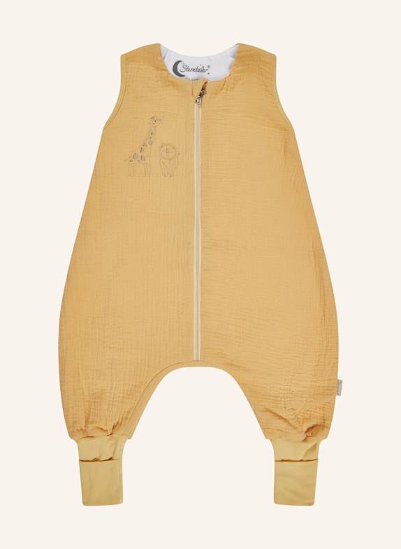 Sterntaler Schlafsack mit Beinen 104/110 Safari GELB