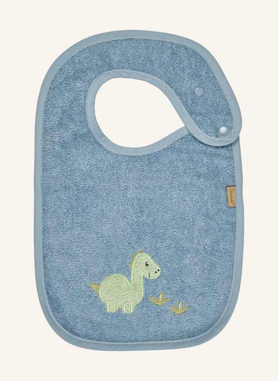 Sterntaler Lätzchen Druckknopf DINO Rexi BLAU