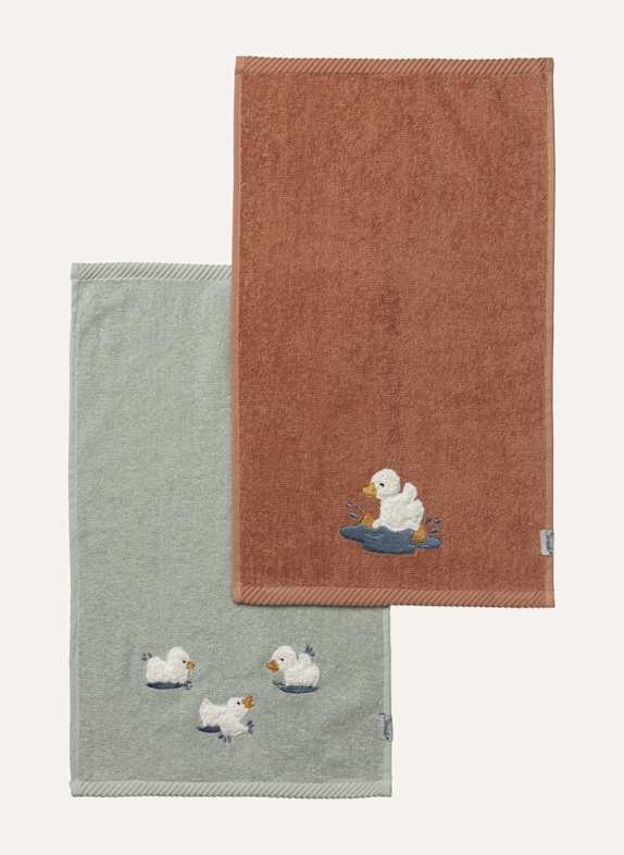 Sterntaler 2er-Pack Kinderhandtücher Edda WEISS