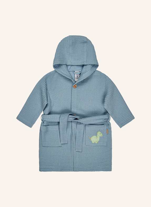 Sterntaler Bademantel DINO Rexi BLAU