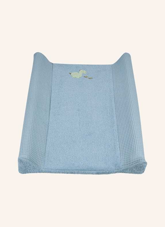Sterntaler Wickelauflagenbezug schmal DINO Rexi BLAU