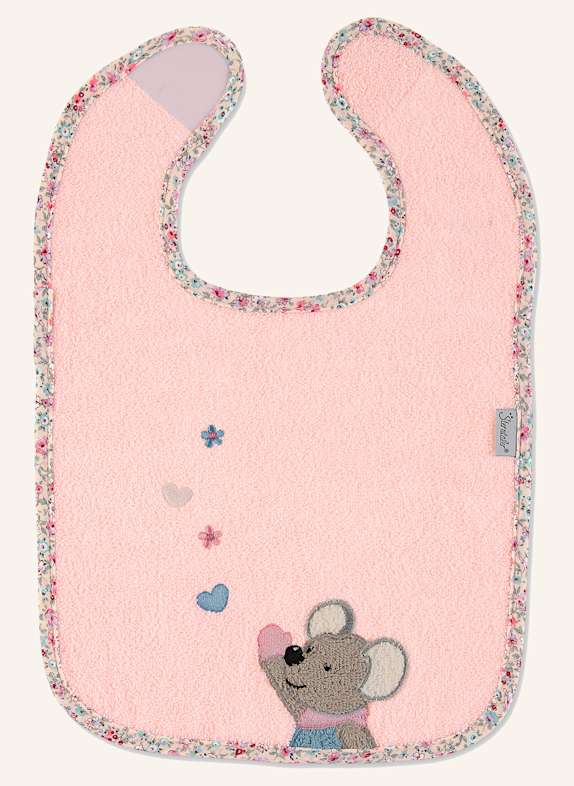 Sterntaler Klettlätzchen Mabel HELLROSA